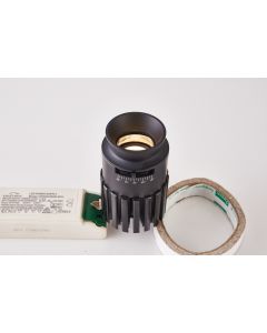 SE-SPL-Z-BL-3K GUSTO SPOT LED COB ZOMMABLE 20W BLACK 3000K FOR CIELO AND TRIXI. PAIRING WITH DE HOMELIGHTING 77-9262